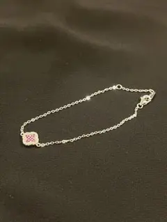 【お値下げしました!】ブレスレット ピンクモチーフ