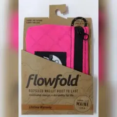 未使用 FLOW FOLD ESSENTIALIST ミニポーチ PINK