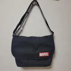 MARVEL ショルダーバッグ 黒男女兼用