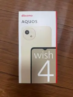 docomo AQUOS wish 4 ゴールド
