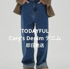 TODAYFUL Cary's Denim ブルー 吉田怜香 25
