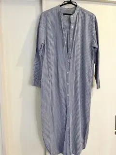 B:MING by BEAMS ストライプ シャツワンピース M