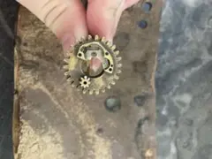 スチームパンク 歯車リング作家物