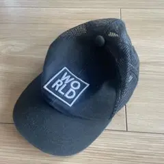 GLOBAL WORK ブラック メッシュキャップ M