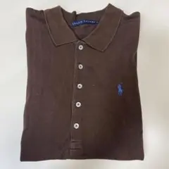 Ralph Lauren ブラウン ポロシャツ L