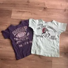 デニムダンガリー Tシャツ　2枚