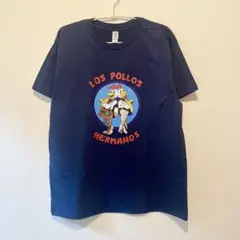 Los Pollos ブレイキングバッド XL Tシャツ ロスポジョス ネイビー