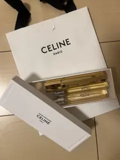 CELINE 香水（ラポヌ、ボワドルモン）トラベルケース付 CELINE 香水（ラポヌ、ボワドルモン）トラベルケース付