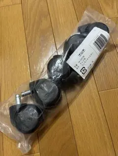 ナカバヤシ OAチェア用ウレタンキャスター ブラック CA-CU01BK