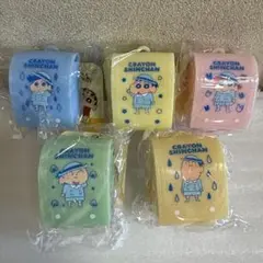 クレヨンしんちゃん　ラバーランドセルキーチェーン　キーホルダー　5個セット