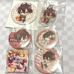 アムネシア ステラワース 予約特典 缶バッジ アクリルキーホルダー シン