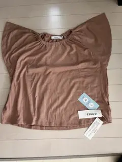OMNES ブラウン Tシャツ 130サイズ　新品未使用