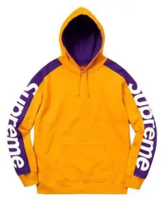 supreme side logo フーディ