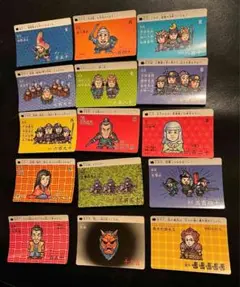 SD 戦国武将列伝2 カード カードダス　バンダイ　 当時物　15枚
