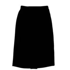 美品 東京ソワール (LL) タイト ミモレ丈 スカート ネイビー