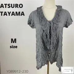 ATSURO TAYAMA アツロウタヤマ トップス ブラウス シャツ 半袖 M