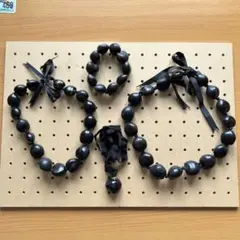 O. フラダンス　タヒチアン　ククイチョーカー　ブレスレット　黒　ブラック　4点