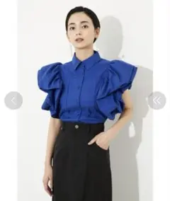 rienda リエンダ ソリッドボリュームSLV SH TOP