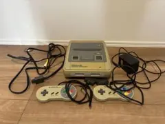 スーパーファミコン 本体 + コントローラー2個 + 付属品（シャンク）