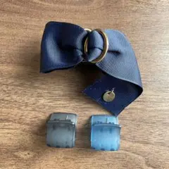 ブルー系　髪留めセット