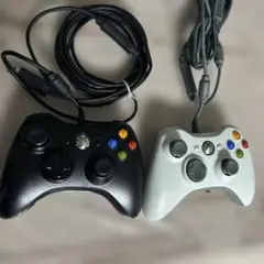 動作未確認　ジャンク　Xbox 360 有線コントローラー 2個セット