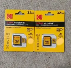 KODAK microSDXC 32GB 2枚