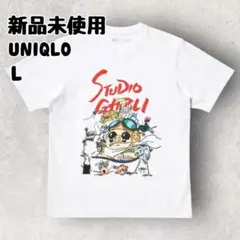 海外限定 ユニクロ Tシャツ UT 紅の豚 スタジオジブリ L ホワイト