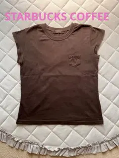 STARBUCKS COFFEE ブラウン Tシャツ