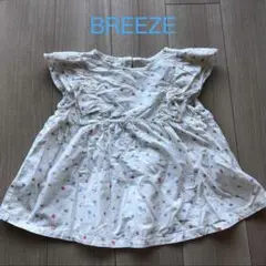 BREEZE 小花柄カットソー130cm