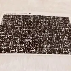 ポーセラーツ転写紙 白磁用ツィード ブラック