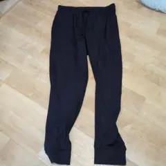 ダークネイビー ストレートパンツ M
