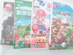 wii　4本セット　まとめ売り　マリパ　どうぶつの森　マリオ　バイオハザード