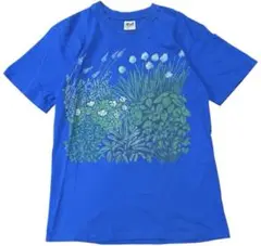 90s USA製 フラワー デザイン vintage Tee Tシャツ シングル
