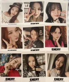 TWICE ENEMY888 BOX 限定 ポラロイド風ステッカー 9枚セット