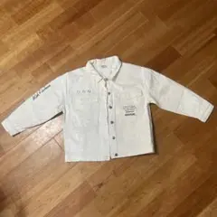 ANAPGIRL ホワイトデニムジャケット S お値下げしました！！