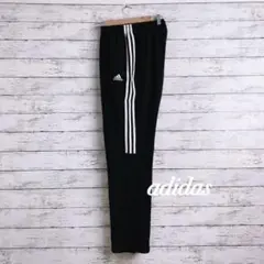 r0124 adidas ストライプパンツ XLブラック