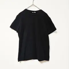 【UNIQLO】ユニクロ クルーネックTシャツ 半袖 無地 ブラック (M)