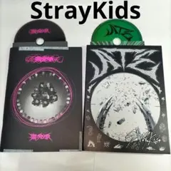 黒Black⭐2CDset⭐StrayKids 樂＆ATE⭐韓国盤CD⭐スキズ