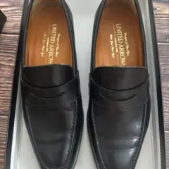 美品ユナイテッドアローズ購入　vibram ローファー　ブラック