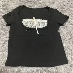 Dazy ブラック 半袖 Tシャツ M
