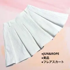 【限定セール】JUN&ROPE ジュンアンドロペ ゴルフウエア フレアスカート