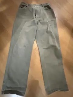 超希少　vans カーキ　パンツ