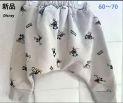 新品 レトロミッキー baby モンキーパンツ 70 Disney ズボン