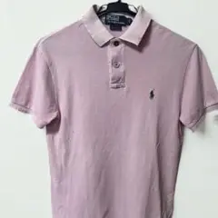 Polo by Ralph Lauren スリムフィット ポロシャツ ピンク　S