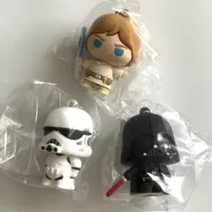 スターウォーズ　ラバFig. 　3個セット　匿名配送