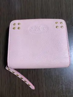 CÉLINE セリーヌ 折り財布 ベビーピンク