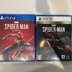 PS5 スパイダーマン マイルズモラレス PS4 スパイダーマン