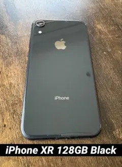 【動作確認済み】　iPhone XR 128GB Black iOS最新