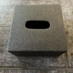 ideaco(イデアコ) ハーフティッシュケース ストーンサンドブラック