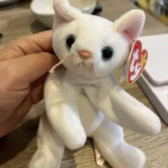 瑠璃色様　白猫ちゃんのみ1つTY ぬいぐるみ